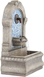 Manhasset 30 1/4" High Stone and Blue Outdoor Floor Large Fountain - Image 6