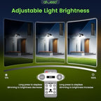 ALUSSO LED Security Lights Motion Sensor, 25W 2000LM Flood Lights Outdoor Motion Sensor with Remote 120V, Dimmable Brightness 3000K-6500K CCT IP65 Security Light ETL Listed for House Garage 1 Pack - Image 5
