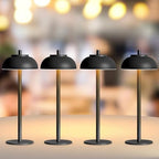 Cordless Table Lamps, Rechargeable LED Touch Lamp, Black, 4 Pack by Moragin
