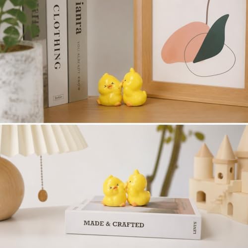 8 Pack Kawaii Animal Couple Figurines, Cute Desk Decor & Cake Topper - Image 5