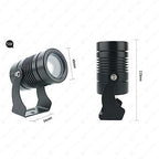 Spotlight Led Beam Light - Led Spot Lights, Exterior Wall Projector Lights, Long Distance Irradiation Narrow Beam Lamp, IP67 Waterproof Outdoor LED Spotlight, For Building Lighting ( Color : Green , S - Image 2