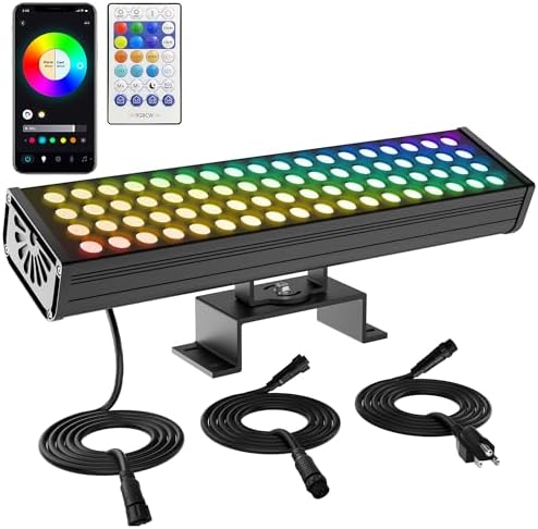 Smart Flood Light Outdoor, RGBCW 360W, IP66, WiFi APP & RF Remote by ProfessionalRGBWLEDSupplier