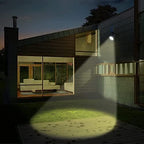 Solar Landscape Lights, 4 LED Solar Spotlights 2 in 1 Waterproof Security Light Solar Lights Outdoor for Tree,Patio,Yard (White) - Image 5