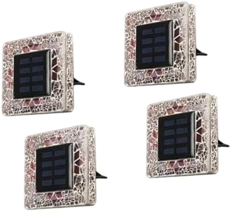 Solar Ground Light Outdoor LED Disk Light for Pathway and Yard Decorative Solar Ground Lamp & Strong Construction - Image 7