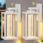 VIANIS White Outdoor Wall Lights, Large Exterior House Lighting Fixtures by VIANISLIGHTING
