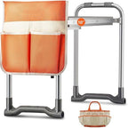 Garden Kneeler and Seat 10 Wide Pad 330 Lbs Load Capacity Foldable Garden Stool Kneeling Bench for Gardening with Tool Bag S for Women Grandparents Seniors Mom and Dad by Unknown