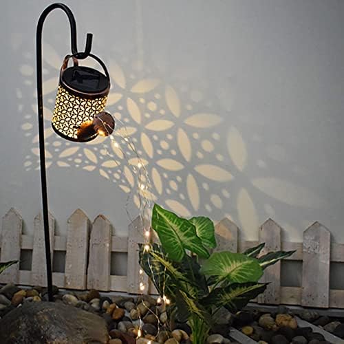 Solar Watering Can Lights, Rust Proof Retro Kettle Lantern with Automatic Charging, Soft LED Lights, and Long Working Time, Decorative Outdoor Garden Light for Courtyards - Image 4