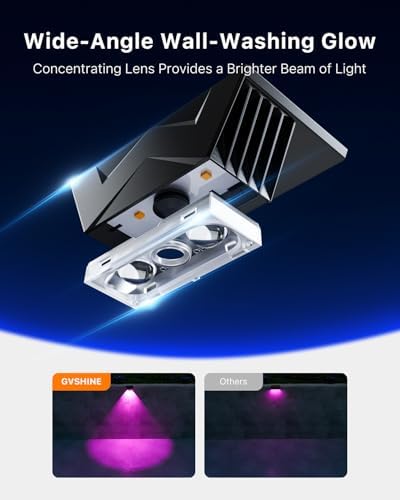 RGB L-Shape Solar Fence Lights, Outdoor Waterproof, 8-Pack - Image 3