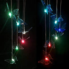 Butterfly Color Changing Solar Wind Chimes Outdoor, for mom, Women,Grandma,Daughter,Aunt,Friend,Wife,Sister.Yard Decor Birthday Gifts,Gardening Gift for Christmas - Image 5