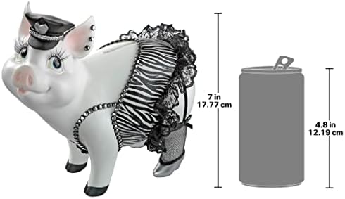 Design Toscano Porker on Patrol Pig Statue - Image 6