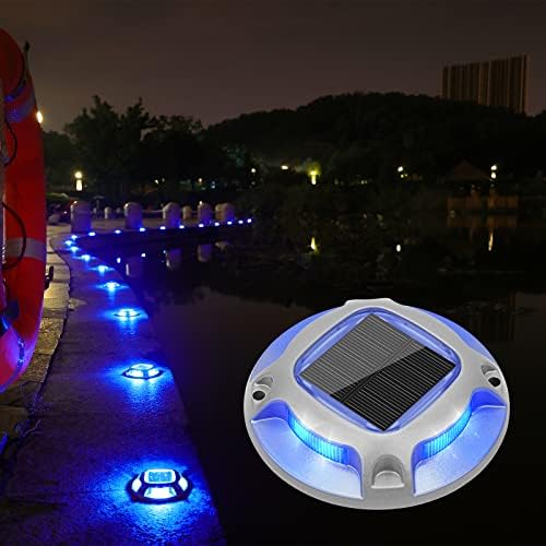 VOLISUN Solar Driveway Marker Lights Dock Marine Led Deck Outdoor 8 Pack by VOLISUN