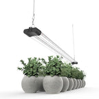 LED Grow Light Full Spectrum Light Linkable 5000K Daylight + 660nm Red Indoor Plant Lighting Fixture (4-Pack 4 FT) - Image 2