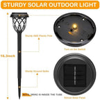 Solar Outdoor Lights, IP65 Waterproof - Bright Solar Garden Lights for Patio, Yard, Driveway Decoration - Image 2