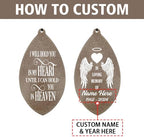 Sympathy Wind Chimes Deep Tone, Personalized Memorial Wind Chimes, Wind Chime for Loss of Loved Mom/Dad/Lover, Gifts for in Loving Meomry of Wind Chime Outside - Image 6