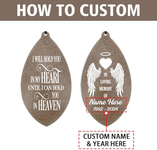 Sympathy Wind Chimes Deep Tone, Personalized Memorial Wind Chimes, Wind Chime for Loss of Loved Mom/Dad/Lover, Gifts for in Loving Meomry of Wind Chime Outside - Image 6