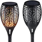 Solar Torch Lights Outdoor Flickering Flame,8Pack Outdoor Garden Landscape Light 12LED Ground Lawn Decoration Induction Torch Light - Image 7