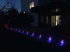 6pcs Low Voltage LED Deck Lights Kit Multi-Color RGB Stainless Steel Waterproof Outdoor Yard Garden Recessed Wood Decoration Lamps Landscape Pathway Patio Step Stairs LED In-ground Lighting - Image 3