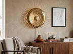 Moroccan Brass Wall Lamp Sconce Home Decor, Handmade Lighting Copper Metal Lights Turkish Lamp, Ramadan Candle Lantern, Candle Holder, Indoor Outdoor, Patio, Porch, Shelf, Garden (Disc) - Image 3