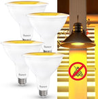Sunco PAR38 LED Bug Light Bulb, 2000K Amber Glow, 11W=75W, E26, Wet Rated by Unknown