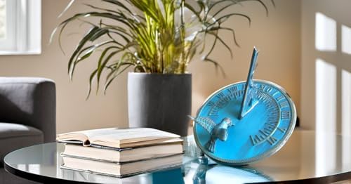 ARTIZANSTORE Brass Decorative Hummingbird Sundial 10" Inches Wide Anniversary Wedding Gifts - Image 6