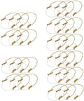 Healeved 30pcs Hemp Rope Jar Handles Wide Mouth Mason Jars Hangers for DIY Projects Wire Handles Burlap Rope by Healeved