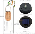 Solar Lanterns Outdoor Dragonfly Garden Decor, Birthday Gifts for Women Mom - Image 4