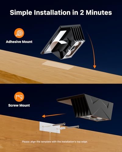 RGB L-Shape Solar Fence Lights, Outdoor Waterproof, 8-Pack - Image 6