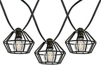 Novelty Lights 11 Feet 10 Light LED G40 Outdoor Cafe String Lights by NoveltyLights-LightExperts
