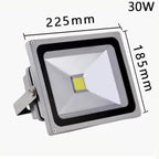 Floodlights - Landscape Light, IP67 Outdoor Waterproof LED Landscape Tree Spotlights, Adjustable RGB Color-Changing Spotlight, for Green Illumination of Trees(Purple,30W) - Image 2