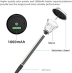 Solar Lights Outdoor Waterproof Stainless Steel Glass Solar Pathway Lights - Image 5