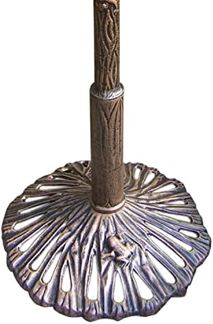 Oakland Living 5012AB Antique Bronze Frog Design Aluminum Birdbath - Image 4