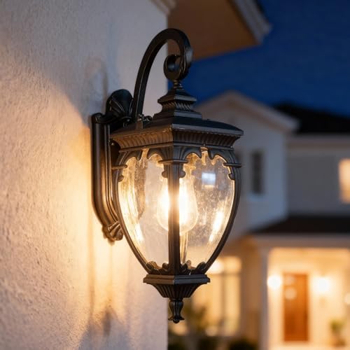 Porch Lights Outdoor Wall Lights Exterior Sconce Light Fixtures by STARCURINLIGHTING