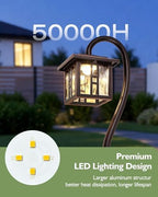 LITFIT Low Voltage Landscape Lighting, 6-Pack LED Pathway Lights Outdoor - Image 6