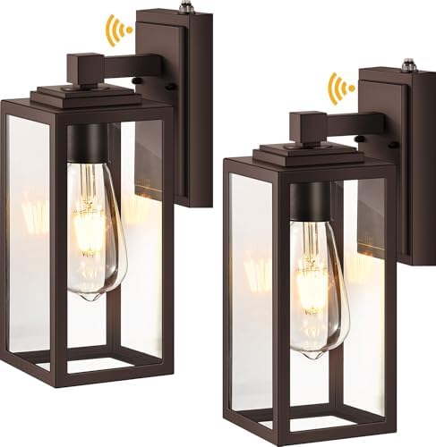 VIANIS Bronze Dusk to Dawn Outdoor Lights Wall Mount, Waterproof, Anti-Rust by VIANISLIGHTING