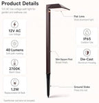 12V LED Pathway Lights Replacement G4 Bulb 2700K 1.2W - Image 6