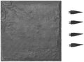 VEVOR Garden Stepping Stones, 16Pcs 15.5 x 15.5 in, Decorative Stepping Stones with Stakes, Weather-Resistant Plastic Pathway Pavers, Smooth Surface, Outdoor Walkway for Lawn Patio Landscape, Grey by VEVOR