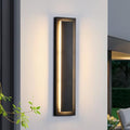 Modern Exterior Light Fixture, LED Outdoor Wall Lights Black, 23.6'' 1 Pack by TeweiBrand