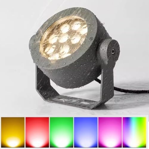Beam Spotlight, IP66 Waterproof Rotating Landscape Led Beam Lamp, Outdoor Led Projection Lighting Tree SpotLights - Image 3