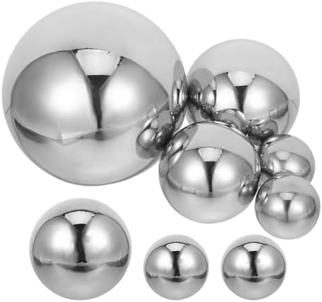 Happyyami Polished Stainless Steel Gazing Globe Mirror Ball for Garden by Happyyami