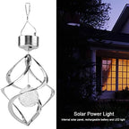 HEEPDD Mobile Hanging Windbell, Solar Powered Color Changing Light LED Wind Lamp for Garden Patio Outdoor Decoration Outdoor Lighting - Image 3