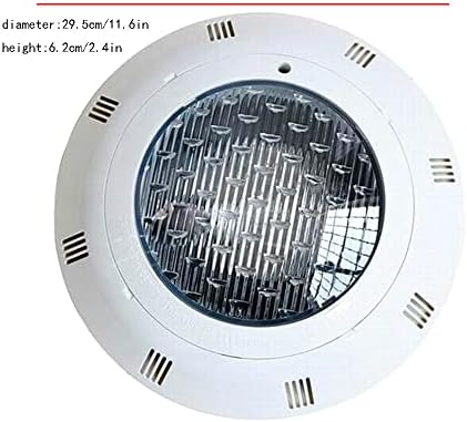 18W RGB LED Color Changing Pool Light 3000 LMS Wall Surface Mounted Waterproof 30 Degrees Beam Angle Swimming Pool Pond Submersible Underwater Lamp IP68 Waterproof 12V with Remote Control - Image 2