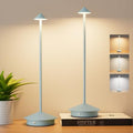 Cordless LED Table Lamps,Portable Battery Desk Lamp,2 Pack,Blue by Aoceley