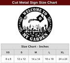 MeMate Garden Signs, Metal Garden Sign Outdoor Decor, Welcome To My Garden Metal Signs, Garden Plaques for Women Mom Grandma Nana, Rustic Decorations for Potting Shed, She Shed - Image 6