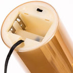 Gold Flameless Candles With Remote LED Battery Operated Pillar Candles Set - Image 6
