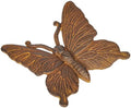 Sungmor Cast Iron Butterfly Statue, Full Rust Animal Collection Figurines by Sungmor