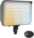 1Pack-Dusk to Dawn Outdoor 100W LED Flood Light with Knuckle&Plate, 3000K/4000K/5000K Color Selectable, 14000LM 1000W Equiv., ETL Commercial LED Floodlight, Outdoor Security Lighting for Parking Lot by FocusonLEDLighting