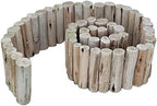 Forever Bamboo Natural Eucalyptus Wood Solid Log for Landscaping Edging Lawn Garden Fence Borders 72 in L x 6 in H x 1.25 in D - Image 4