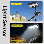 Solar Flag Pole Light – Solar Powered LED Spotlight, Dusk to Dawn Auto On/Off, Waterproof Outdoor Lighting for 1-1.5" Flagpoles, Fits 5-6FT Pole for Outside House & Garden (Large Size) - Image 3