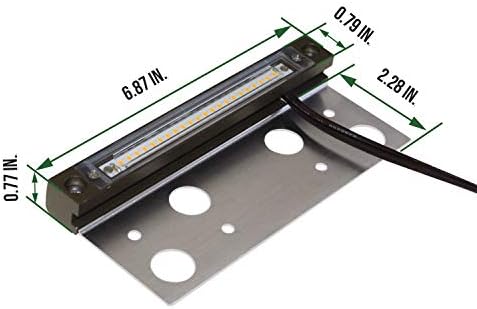 GKOLED 1 Pack 6.8 Inch Hardscape Lights with 30 Pack Waterproof Lengthened Wire Connectors - Image 2