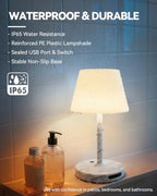 SAIWEYA Outdoor Waterproof Shower Lamp, 5200mAh Rechargeable Bathroom Lamp - Image 2